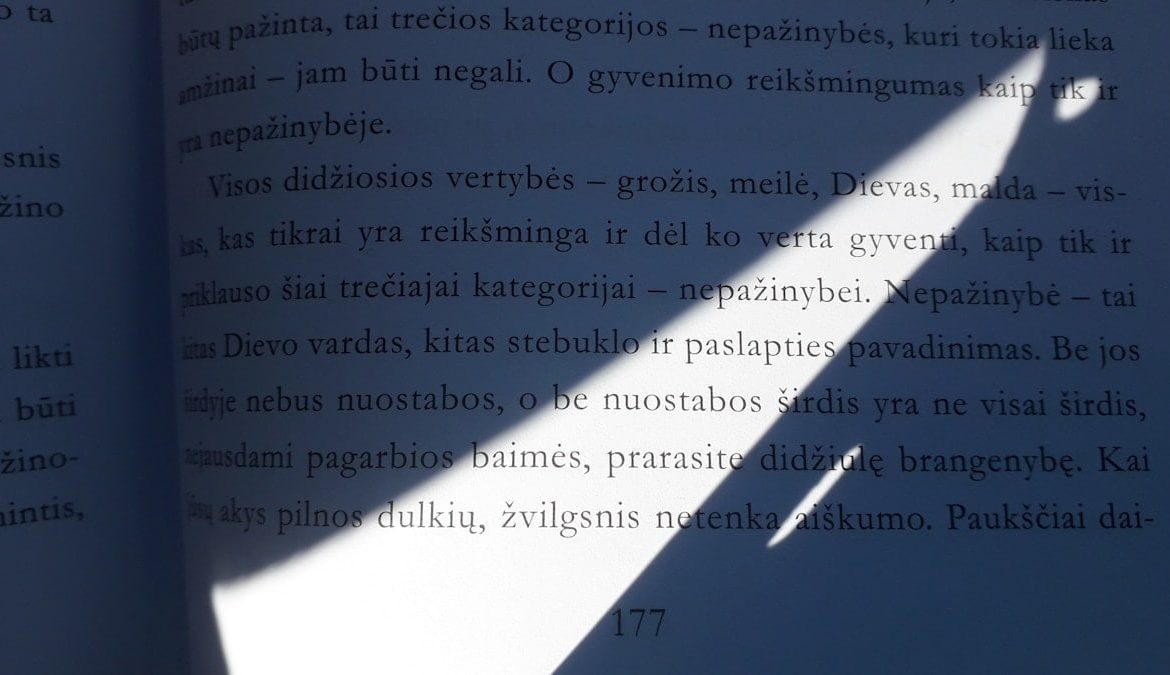 opened book